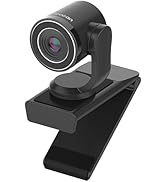 TOUCAN 1080P Webcam with Microphone,Wide Field of View, Full Ultra HD Web Camera Video Cam Callin...