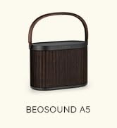 Bang & Olufsen Beosound A5 - Portable Bluetooth Speaker with Wi-Fi Connection, Carry-Strap, Dark Oak