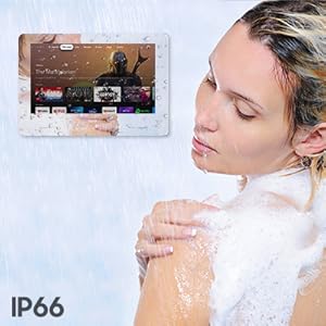 sylvox waterproof smart mirror TV