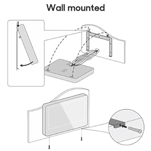 sylvox waterproof smart mirror TV