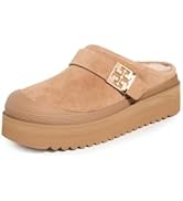 Tory Burch Women's Mellow Shearling Platform Mules