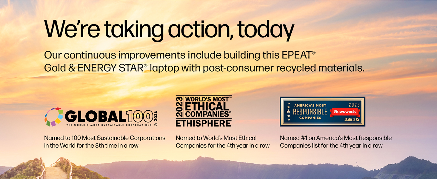 sustainability improve gold energy star global 100 ethisphere newsweek company hp environment world