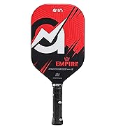 A11N Empire Edgeless Pickleball Paddle – Carbon Fiber Paddle with Longer Handle Design for Double...