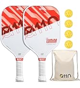 A11N Pickleball Paddles Set of 2/4 Fiberglass Surface Rackets with 4 Pickleball Balls and Pickleb...