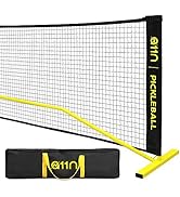 A11N Portable Pickleball Net System, Designed for All Weather Conditions with Steady Metal Frame ...