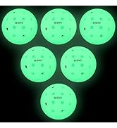 A11N Luminous Pickleballs - High Visibility, Light Up Outdoor Pickleball Balls for Nighttime- Dur...