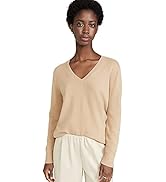 Vince Women's Weekend V Neck Cashmere Sweater