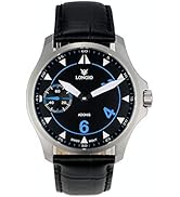 LONGIO Adonis Men's Watches, Avant-Garde Designer Watch with Swiss Made ETA 6497 Movements Watch ...