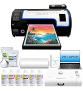 Lancelot A3 M1630 Pro DTF Printer Bundle:A3 Xp600 DTF Printer Machine with Roll Feeder,White Ink ...